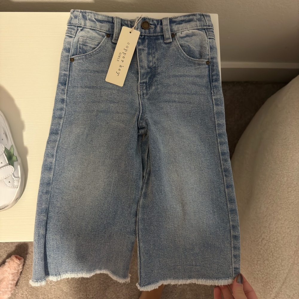 Copper key flare pants